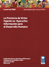 La provincia de Víctor Fajardo en Ayacucho: Información para el Desarrollo Humano Provincia thumb