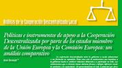 Políticas e instrumentos de apoyo a la Cooperación Descentralizada por parte de los estados miembro de la Unión Europea y la Comisión Europea: un análisis comparativo Bossuyt thumb