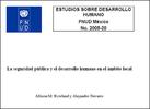 La seguridad pública y el desarrollo humano en el ámbito local 2005. 21 thumb