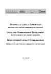 Desarrollo Local y Comunitario. Múltiples rutas para las comunidades de aprendizaje. 8 thumb