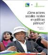 ¿Cómo actores sociales inciden en políticas públicas? Incidencia actores thumb