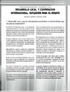 Desarrollo local y cooperación internacional: reflexión para el debate Imagen 3 thumb