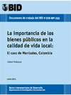 La importancia de los bienes públicos en la calidad de vida local: El caso de Manizales, Colombia  Imagen 11 thumb