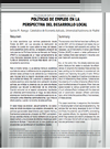 Políticas de empleo en la perspectiva del desarrollo local Imagen 2 thumb
