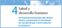 Salud y desarrollo humano. La desconcentración del sector salud, ¿mejorará el bienestar de las personas o será más de lo mismo? Salud thumb