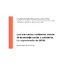Los mercados solidarios desde la economía social y solidaria. La experiencia de AFIH 55 thumb