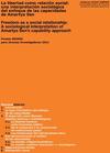 LA LIBERTAD COMO RELACIÓN SOCIAL: UNA INTERPRETACIÓN SOCIOLÓGICA DEL ENFOQUE DE LAS CAPACIDADES DE AMARTYA SEN Libertad como relacion social thumb