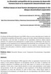LA DIMENSIÓN SOCIOPOLÍTICA DE LOS PROCESOS DE DESARROLLO HUMANO LOCAL EN LA COOPERACIÓN DESCENTRALIZADA VASCA Dimension sociopolitca dhl en la cooperacion descentralizada vasca thumb